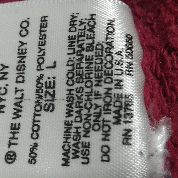 SALE! RARE! 90's Vintage Ultimate Boss Mickey Mouse Sweater Sz.L Great Condition - Picture 11 of 11